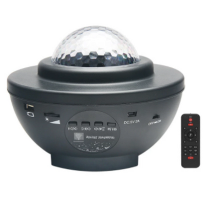 Galaxy Light Projector with Bluetooth Speaker – Starry Sky LED Lamp for Relaxation, Sleep & Party Ambience
